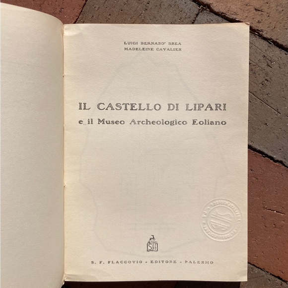 Il Castello di Lipari Flaccovio Aeolian Archaeological Museum Museo Art Books - Picture 11 of 12